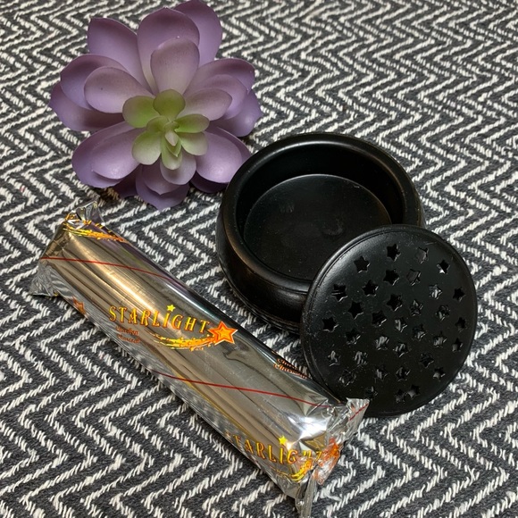 🪶Frankincense & Myrrh Charcoal Incense Burner Kit💨 - Picture 3 of 6